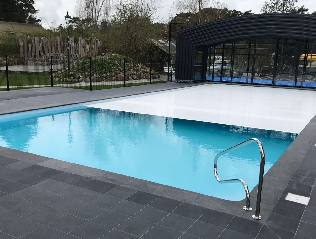 Winterafdekking zwembad